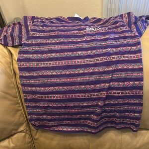 80’s shirt purple